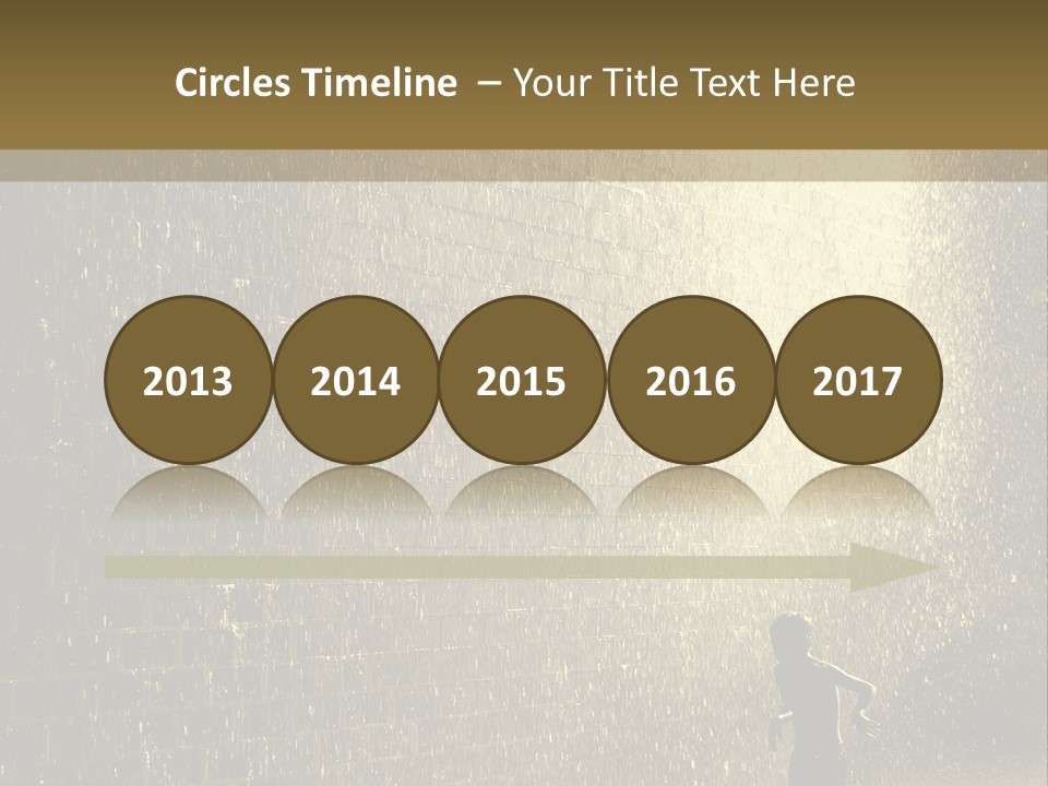 Freedom Child Wet PowerPoint Template