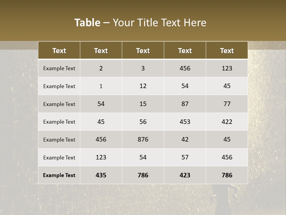 Freedom Child Wet PowerPoint Template