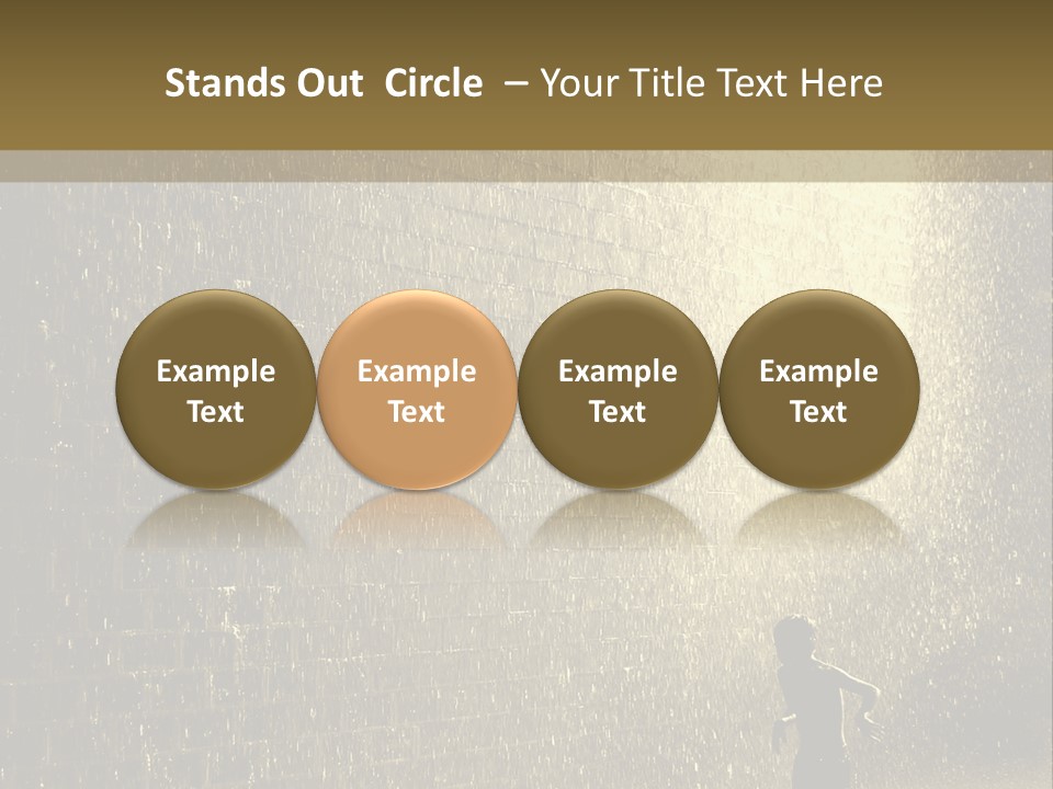 Freedom Child Wet PowerPoint Template