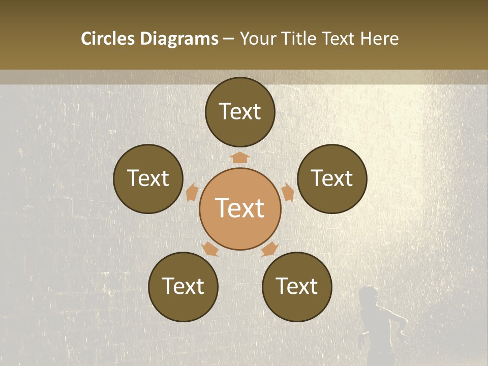 Freedom Child Wet PowerPoint Template