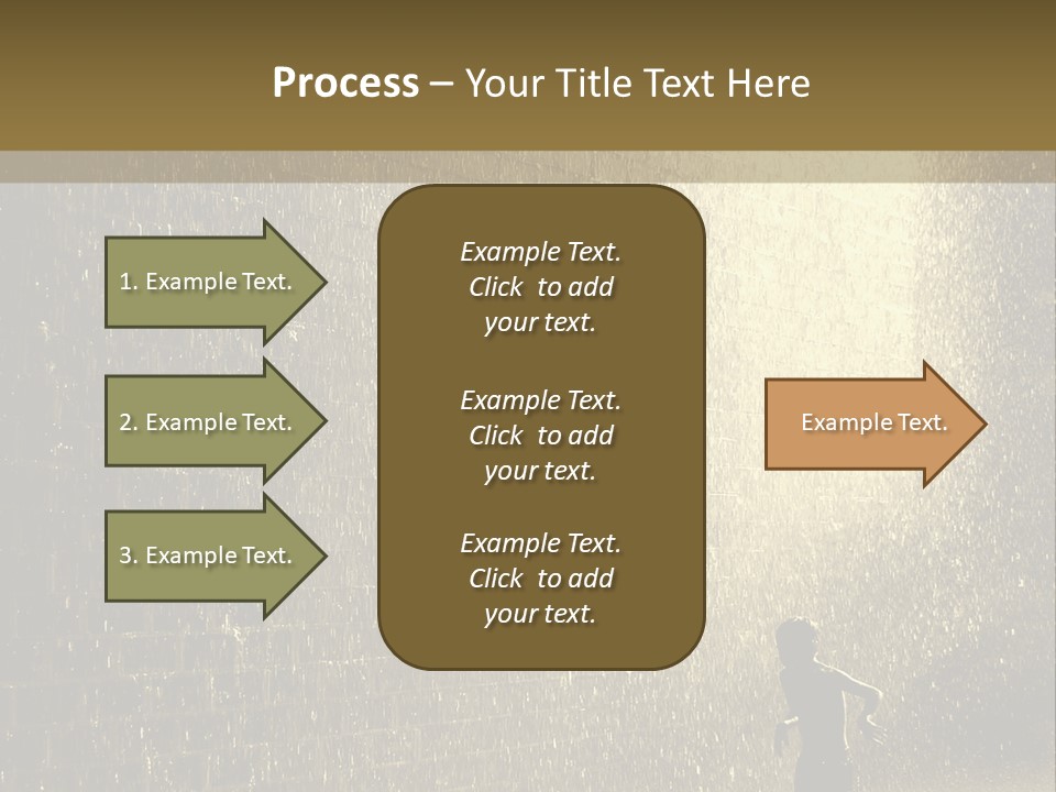 Freedom Child Wet PowerPoint Template