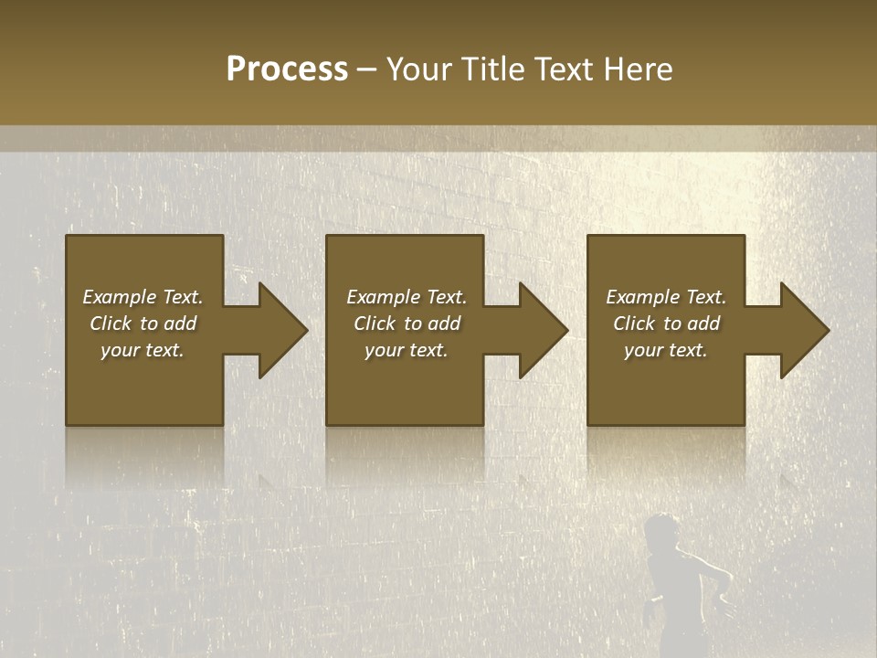 Freedom Child Wet PowerPoint Template