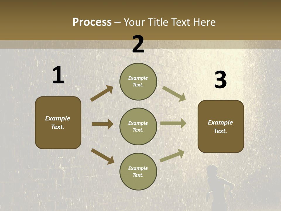 Freedom Child Wet PowerPoint Template
