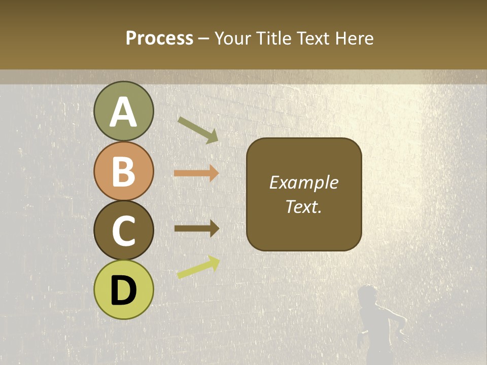Freedom Child Wet PowerPoint Template