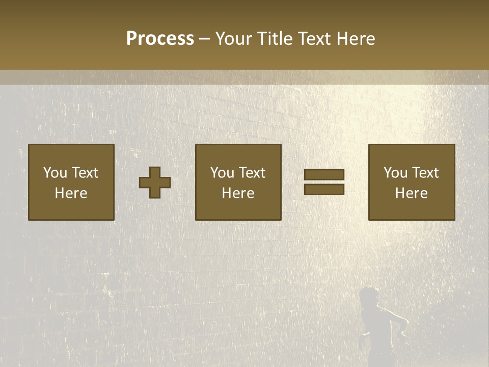 Freedom Child Wet PowerPoint Template