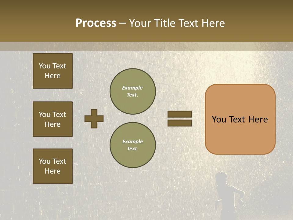 Freedom Child Wet PowerPoint Template