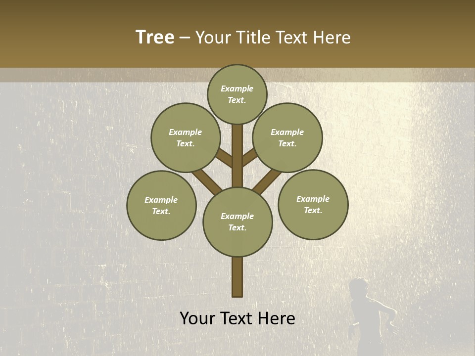 Freedom Child Wet PowerPoint Template