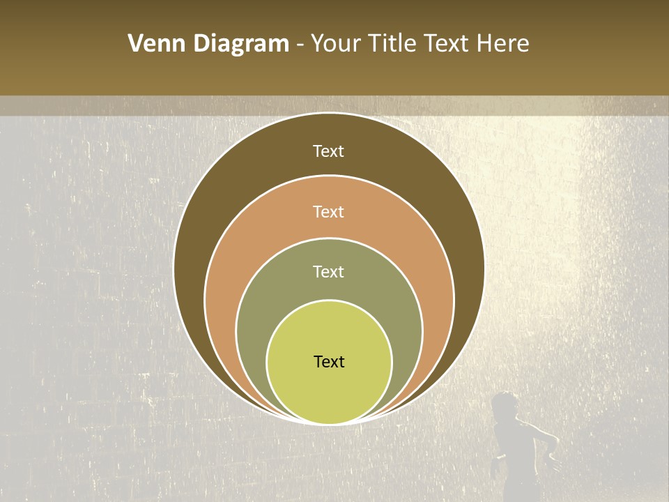 Freedom Child Wet PowerPoint Template