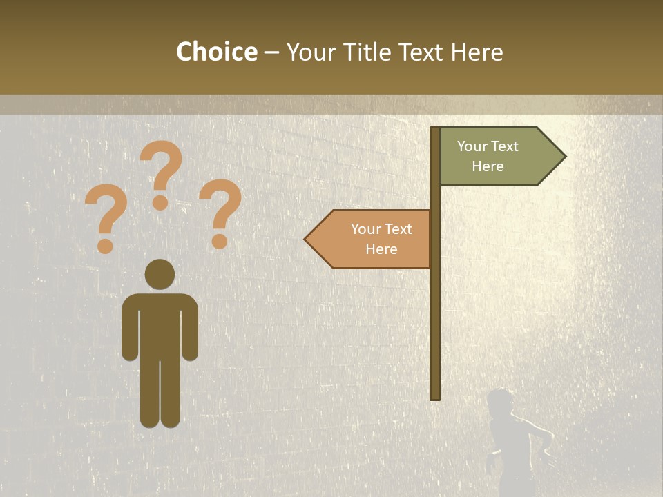 Freedom Child Wet PowerPoint Template