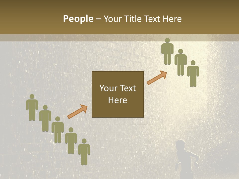 Freedom Child Wet PowerPoint Template