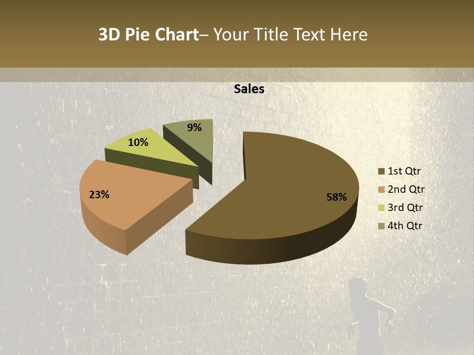 Freedom Child Wet PowerPoint Template