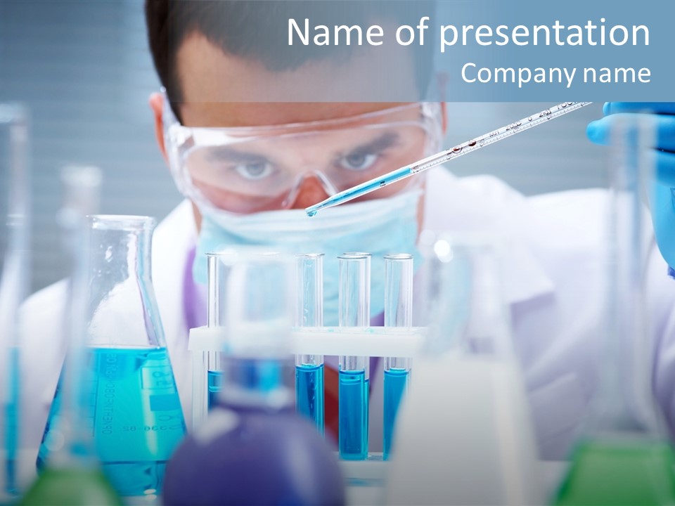 Aids Technician Equipment PowerPoint Template