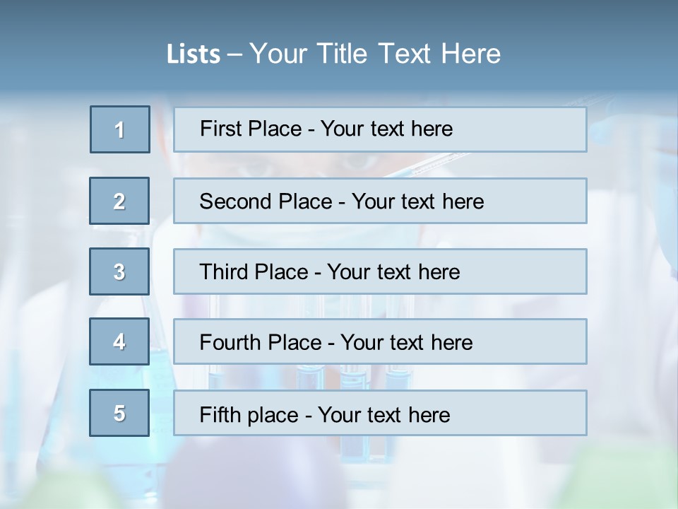 Aids Technician Equipment PowerPoint Template