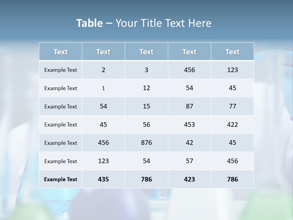 Aids Technician Equipment PowerPoint Template