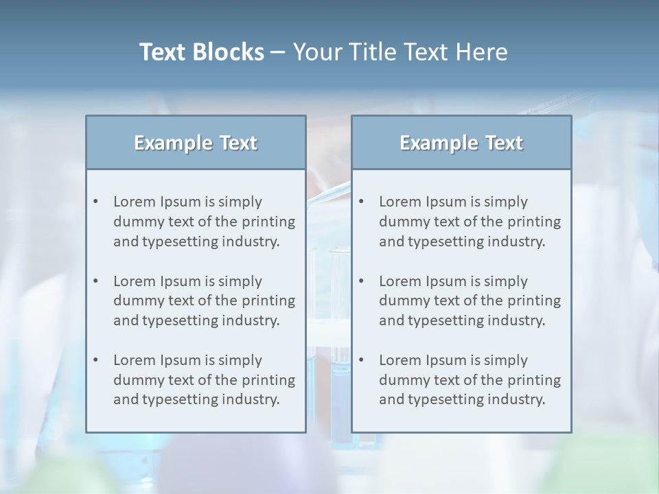 Aids Technician Equipment PowerPoint Template