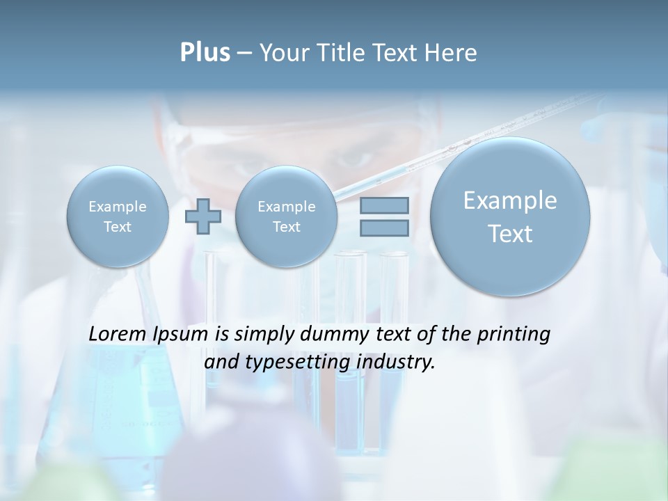 Aids Technician Equipment PowerPoint Template