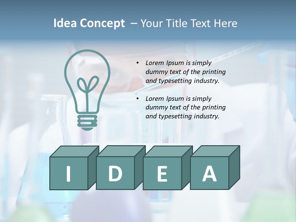 Aids Technician Equipment PowerPoint Template