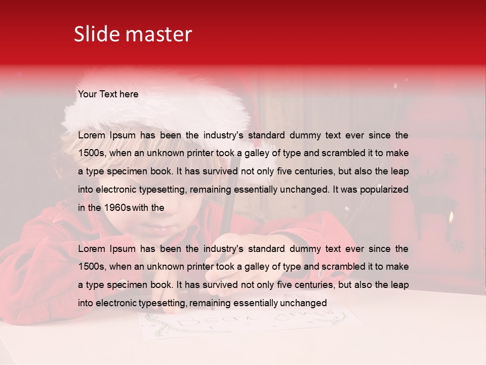 Bauble Smile Jolly PowerPoint Template