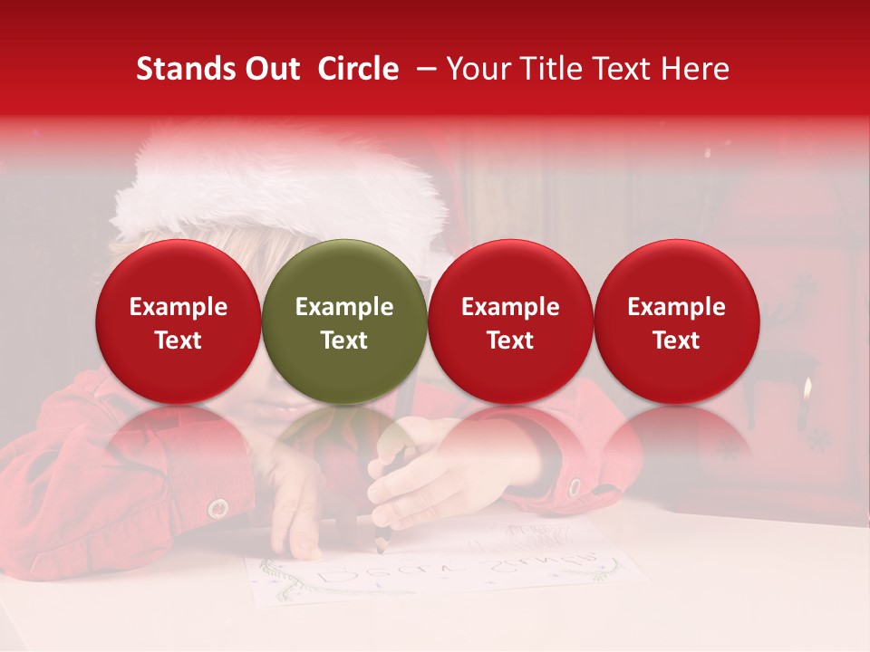 Bauble Smile Jolly PowerPoint Template