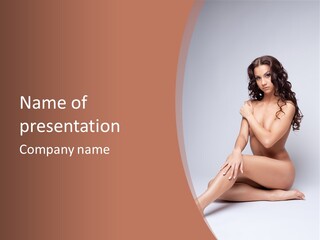 Bare Human Beauty PowerPoint Template