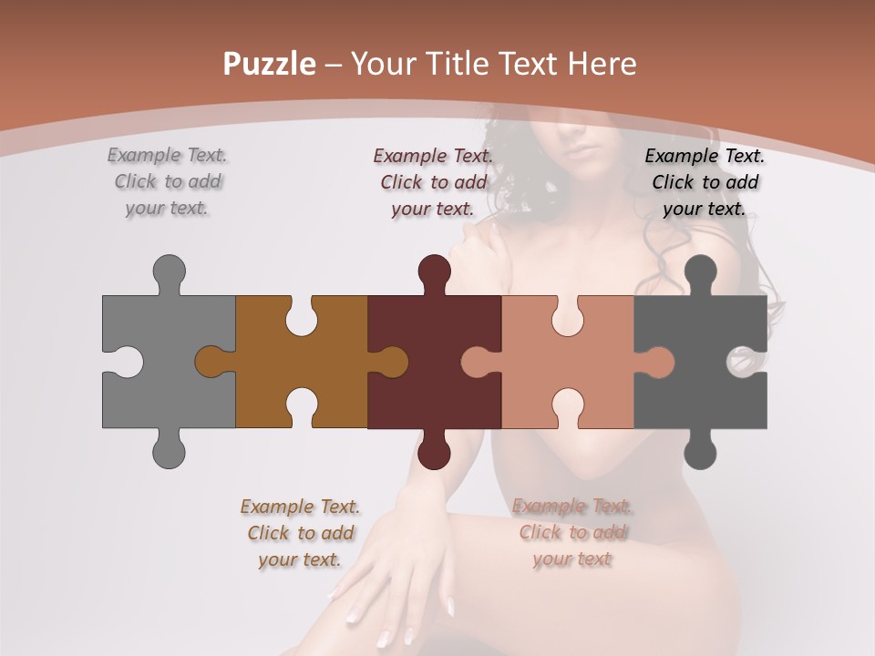Bare Human Beauty PowerPoint Template