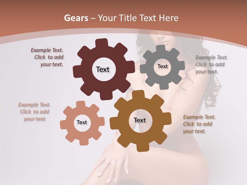 Bare Human Beauty PowerPoint Template