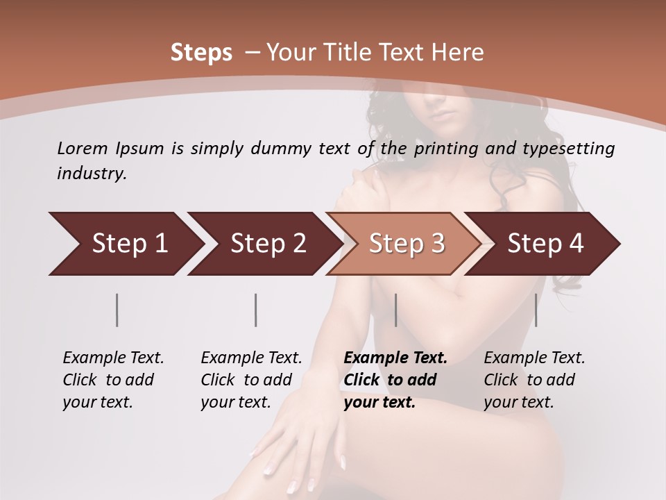 Bare Human Beauty PowerPoint Template