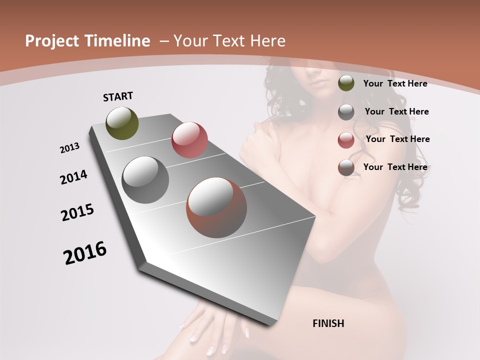 Bare Human Beauty PowerPoint Template