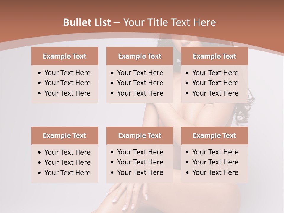 Bare Human Beauty PowerPoint Template