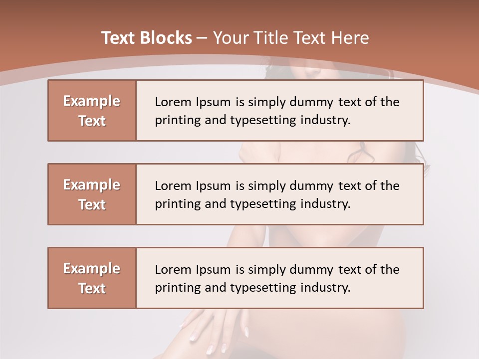 Bare Human Beauty PowerPoint Template