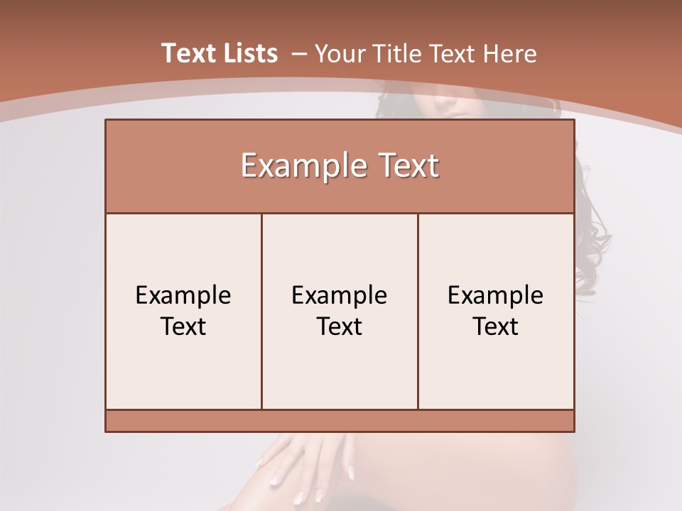 Bare Human Beauty PowerPoint Template
