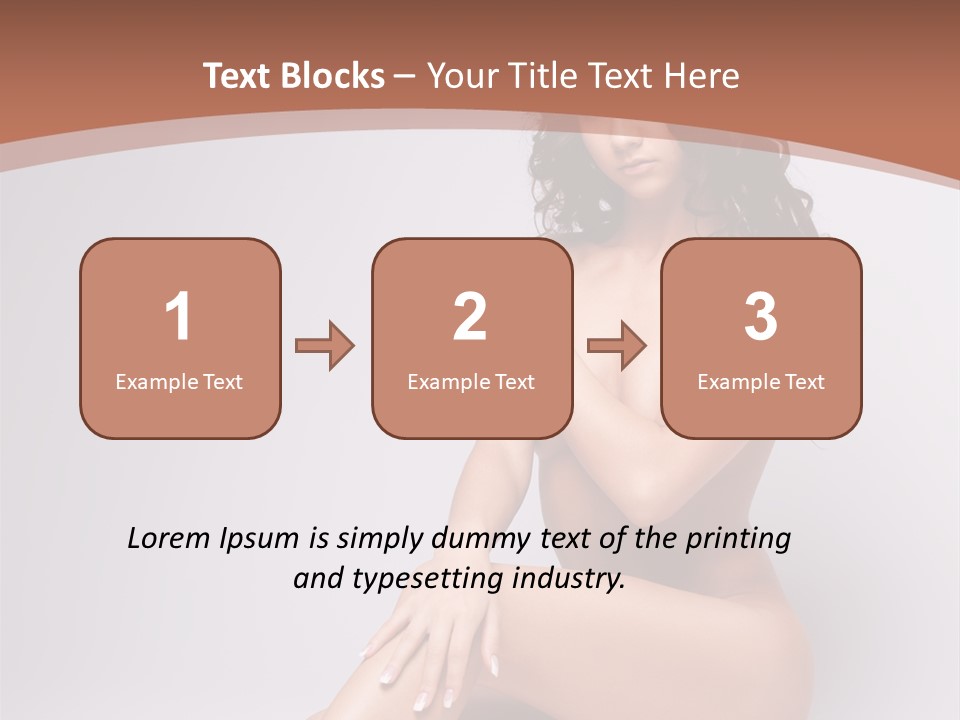 Bare Human Beauty PowerPoint Template