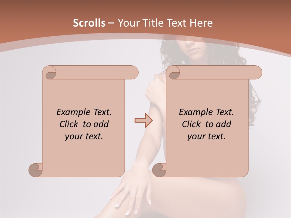 Bare Human Beauty PowerPoint Template