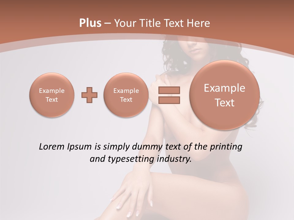 Bare Human Beauty PowerPoint Template