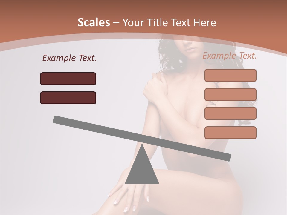 Bare Human Beauty PowerPoint Template