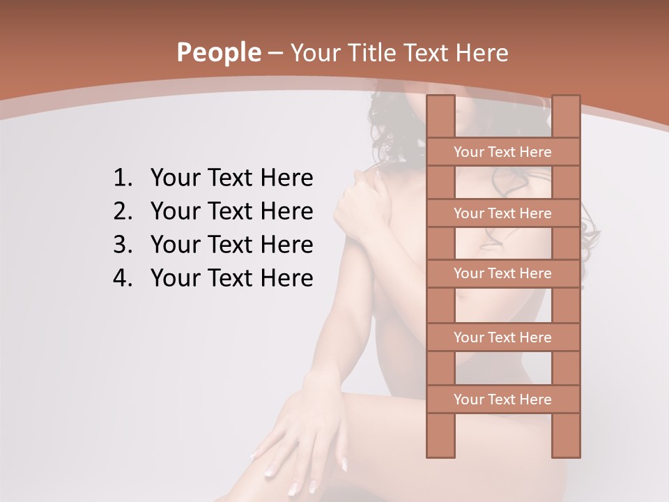 Bare Human Beauty PowerPoint Template