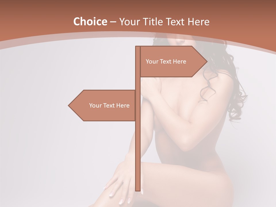 Bare Human Beauty PowerPoint Template