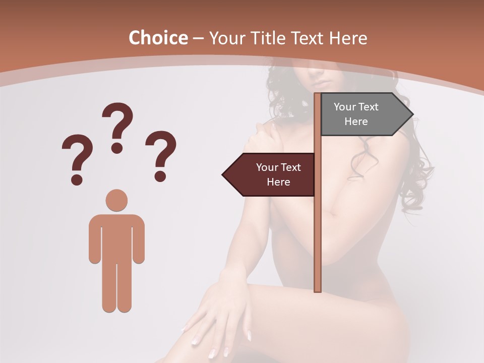 Bare Human Beauty PowerPoint Template