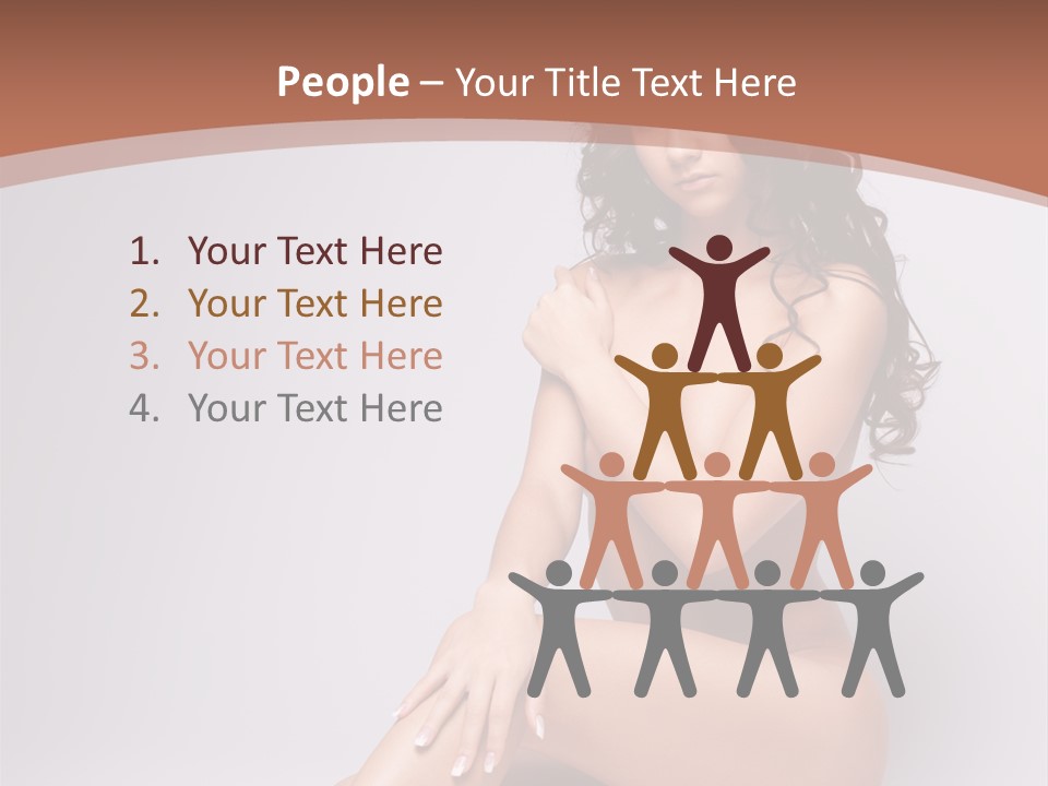 Bare Human Beauty PowerPoint Template