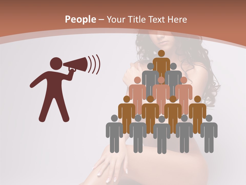 Bare Human Beauty PowerPoint Template