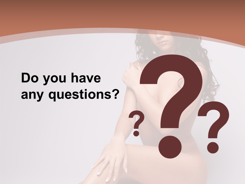 Bare Human Beauty PowerPoint Template