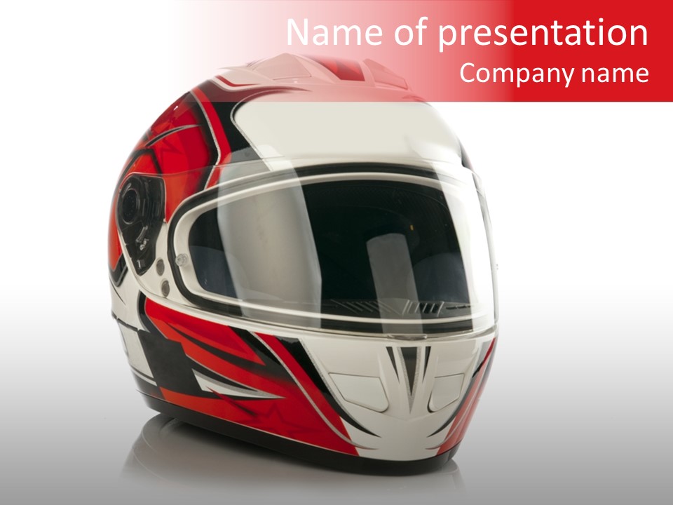 Race Roadster Plastic PowerPoint Template