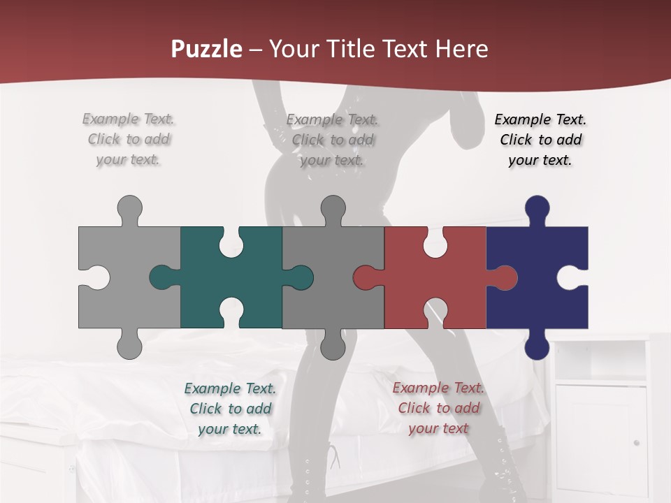 Rubber Russian Boot PowerPoint Template