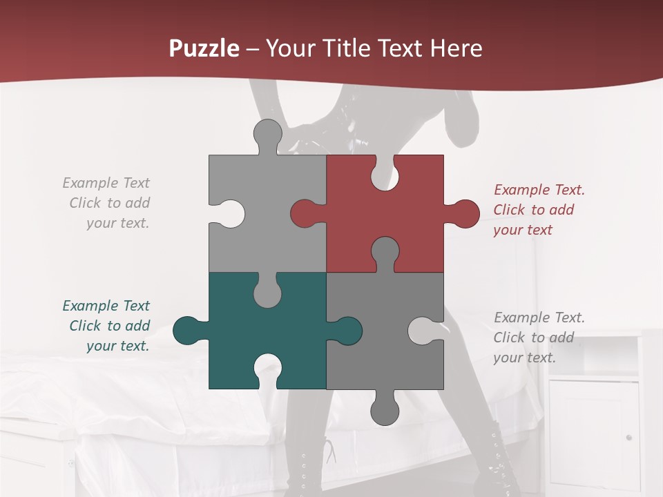 Rubber Russian Boot PowerPoint Template