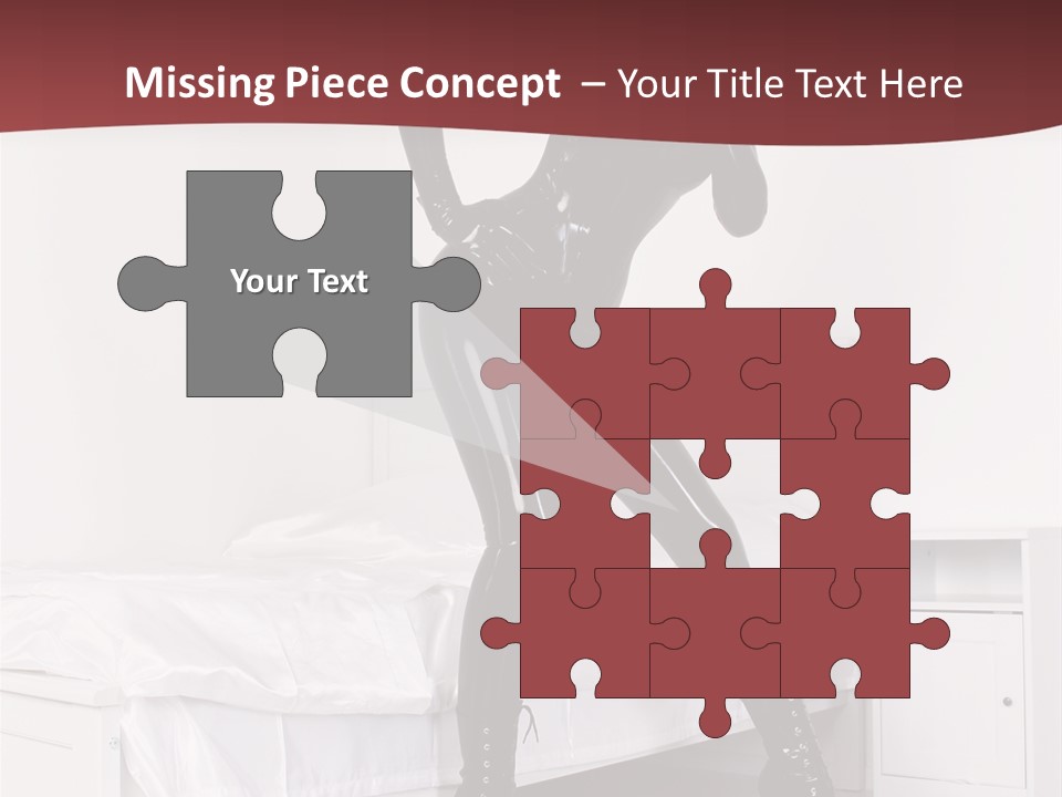 Rubber Russian Boot PowerPoint Template