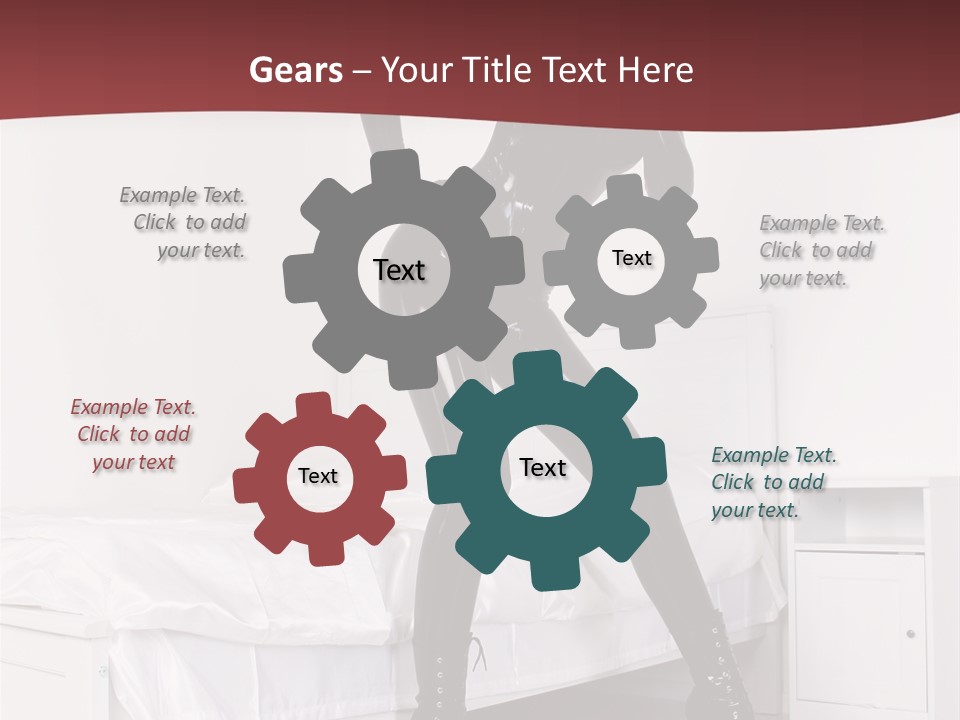 Rubber Russian Boot PowerPoint Template