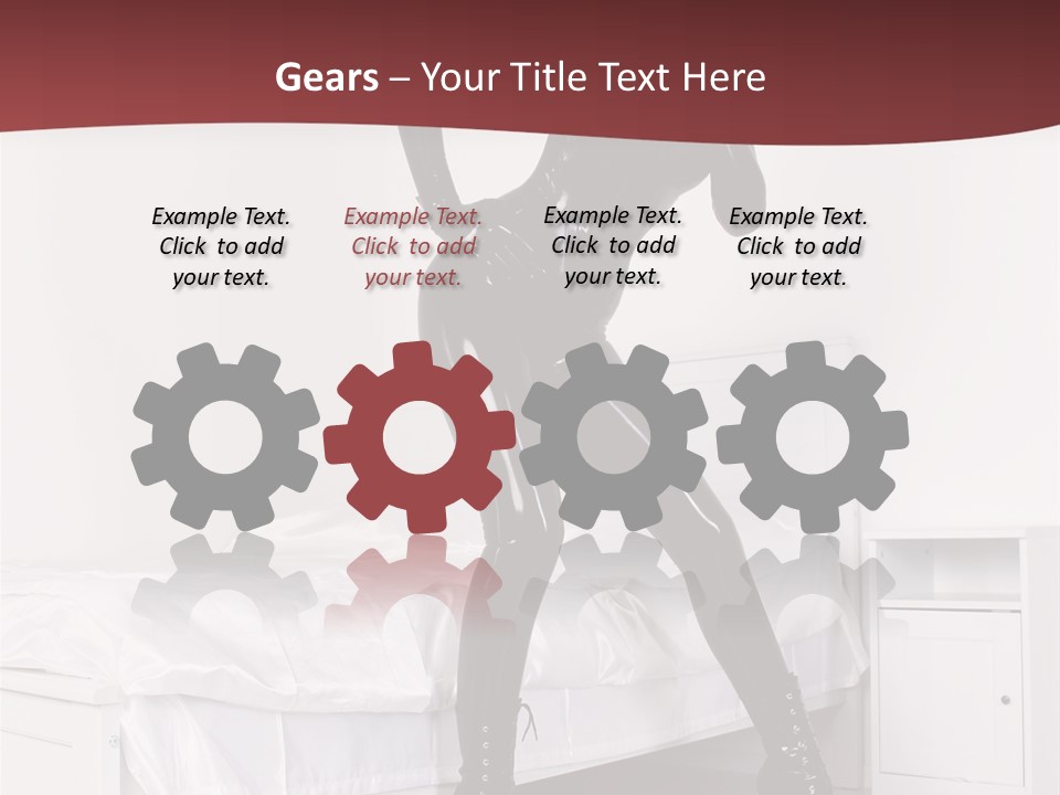 Rubber Russian Boot PowerPoint Template