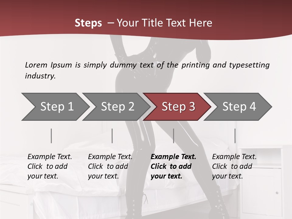 Rubber Russian Boot PowerPoint Template