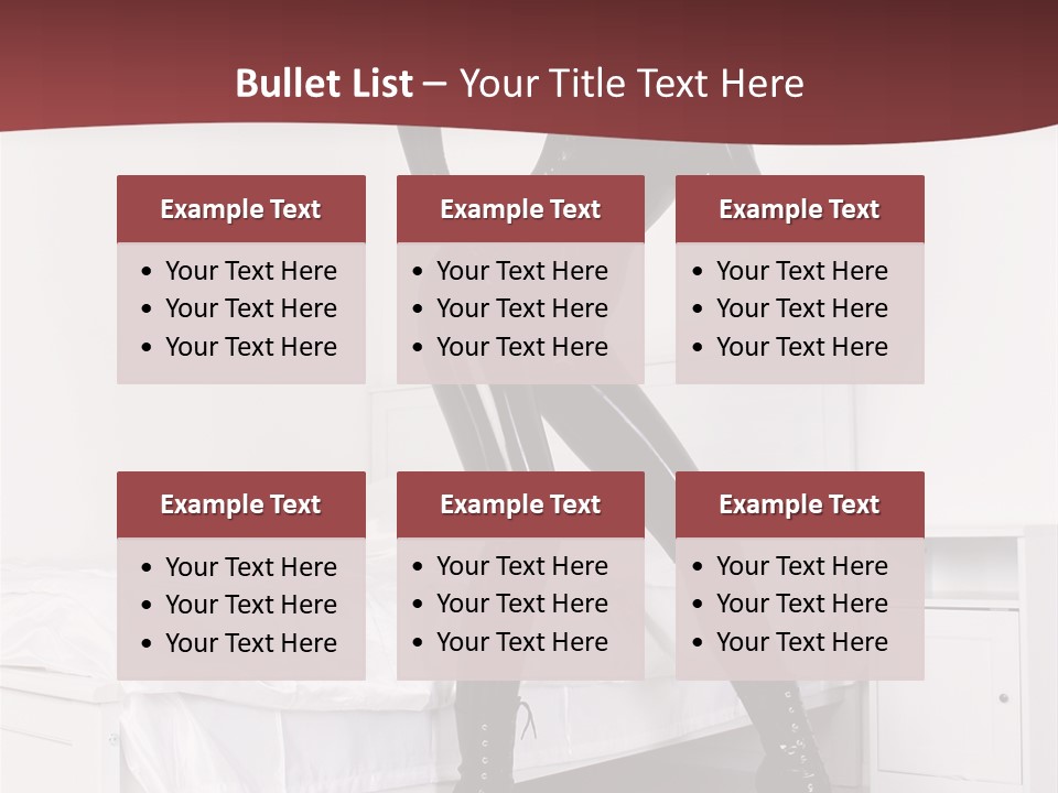 Rubber Russian Boot PowerPoint Template