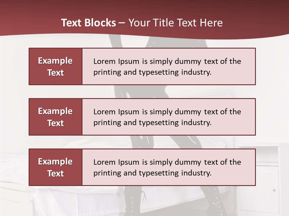 Rubber Russian Boot PowerPoint Template